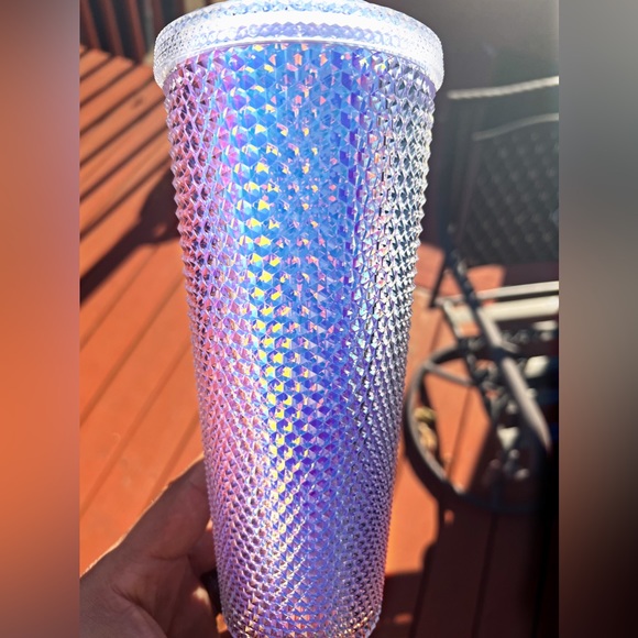 Starbucks Inspired 24oz Unicorn Rainbow Studded Tumbler - Picture 2 of 6